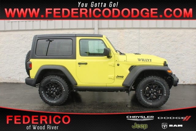2023 Jeep Wrangler Willys at Federico Chrysler Dodge Jeep Ram in Wood River IL