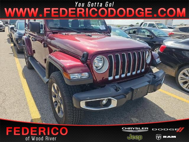 2022 Jeep Wrangler Unlimited Sahara at Federico Chrysler Dodge Jeep Ram in Wood River IL