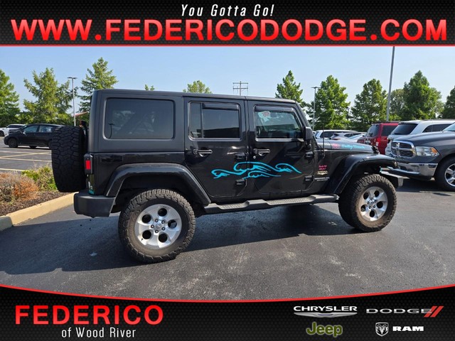 2014 Jeep Wrangler Unlimited Sahara at Federico Chrysler Dodge Jeep Ram in Wood River IL