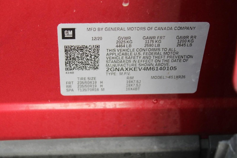 Chevrolet Equinox Vehicle Full-screen Gallery Image 16