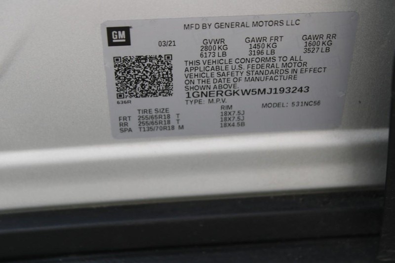 Chevrolet Traverse Vehicle Full-screen Gallery Image 16