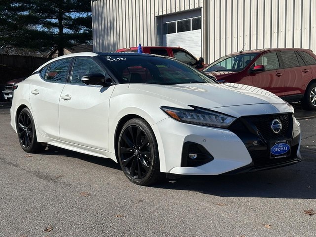 Used 2021 Nissan Maxima SR with VIN 1N4AA6EVXMC506003 for sale in Cape Girardeau, MO