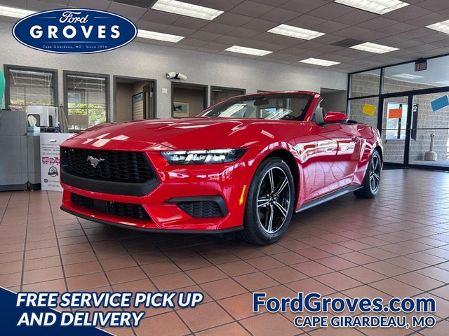 2025 Ford Mustang EcoBoost Convertible at Ford Groves in Cape Girardeau MO