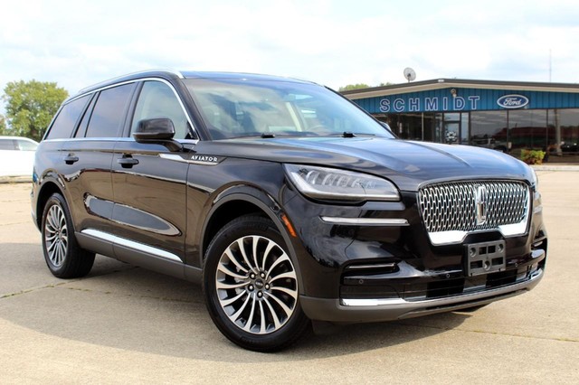 Used 2022 Lincoln Aviator Base with VIN 5LM5J6XC0NGL12946 for sale in Salem, IL