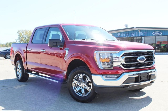 Used 2022 Ford F-150 XLT with VIN 1FTEW1EP3NFB74262 for sale in Salem, IL