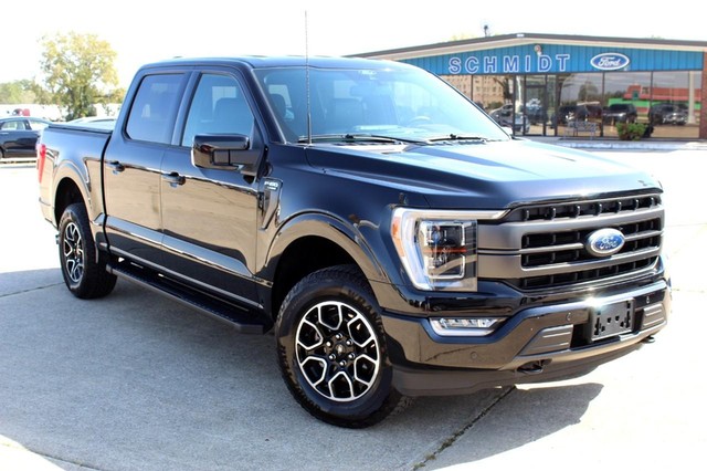 Used 2022 Ford F-150 Lariat with VIN 1FTEW1EP6NFA66251 for sale in Salem, IL