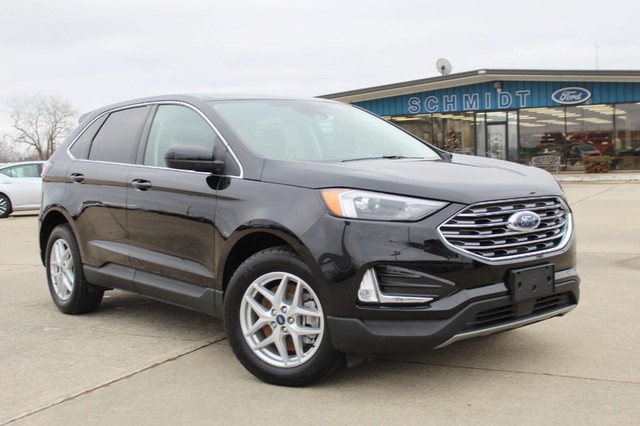 Used 2022 Ford Edge SEL with VIN 2FMPK4J95NBA73590 for sale in Salem, IL