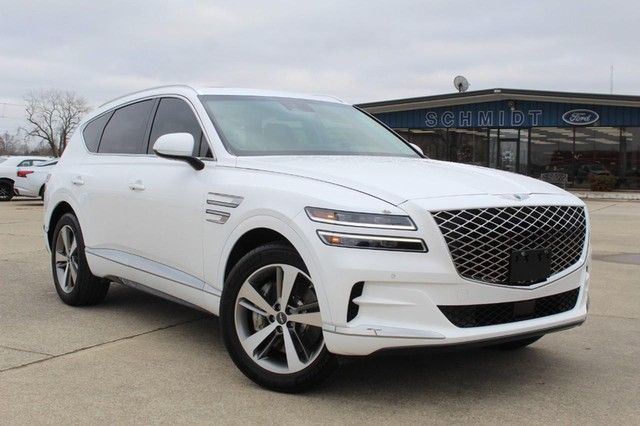 Used 2021 GENESIS GV80 Advanced+ with VIN KMUHCESC6MU039041 for sale in Salem, IL