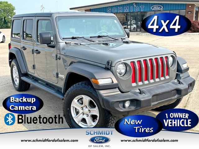 2018 Jeep Wrangler Unlimited Sport S at Schmidt Ford Of Salem in Salem IL