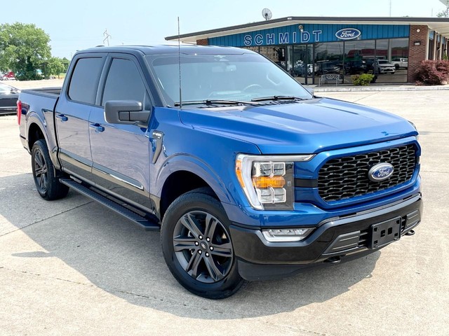 Used 2023 Ford F-150 XLT with VIN 1FTFW1E56PKD86621 for sale in Salem, IL