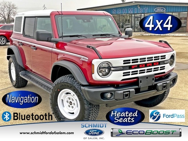 2025 Ford Bronco Heritage Edition at Schmidt Ford Of Salem in Salem IL
