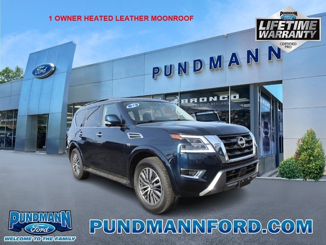 Used 2022 Nissan Armada SL with VIN JN8AY2BB7N9815083 for sale in Saint Charles, MO