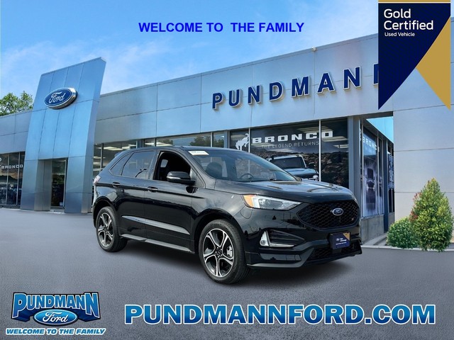 Used 2023 Ford Edge ST with VIN 2FMPK4AP1PBA26946 for sale in Saint Charles, MO