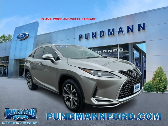 Used 2021 Lexus RX Hybrid 450h with VIN 2T2HGMDA8MC058535 for sale in Saint Charles, MO