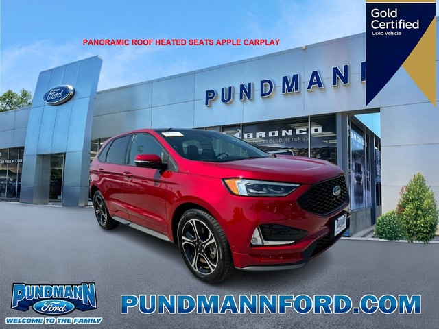 Used 2020 Ford Edge ST with VIN 2FMPK4AP7LBB19528 for sale in Saint Charles, MO