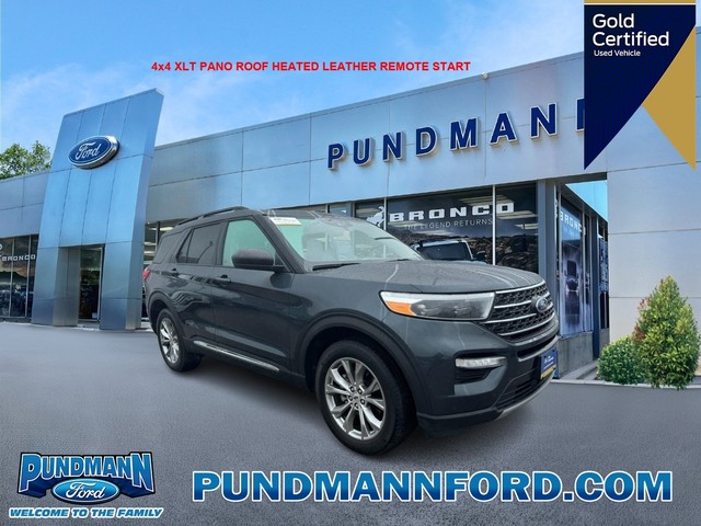 Used 2022 Ford Explorer XLT with VIN 1FMSK8DH2NGB51949 for sale in Saint Charles, MO