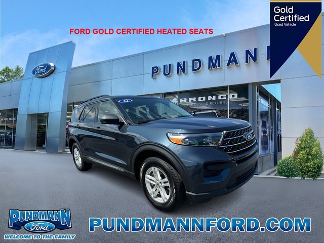 Used 2022 Ford Explorer XLT with VIN 1FMSK8DH5NGC05132 for sale in Saint Charles, MO