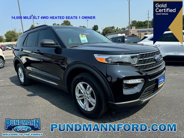 Used 2022 Ford Explorer XLT with VIN 1FMSK8DH0NGB96470 for sale in Saint Charles, MO