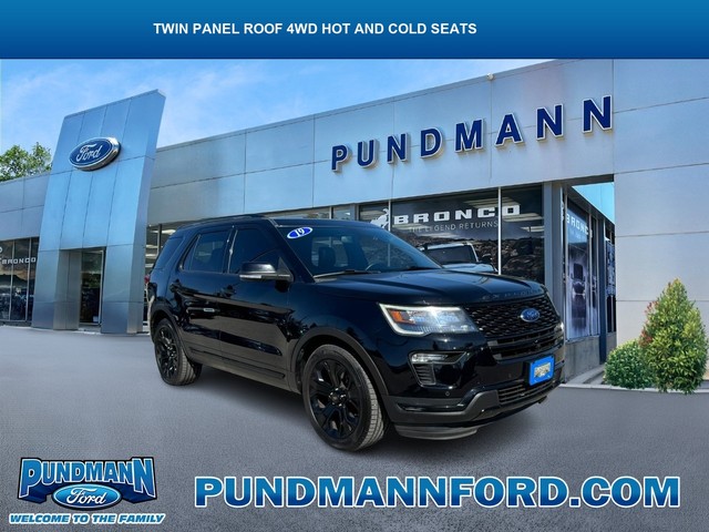 2019 Ford Explorer Sport at Pundmann Ford in St. Charles MO