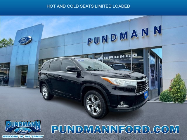 2015 Toyota Highlander Limited Platinum at Pundmann Ford in St. Charles MO