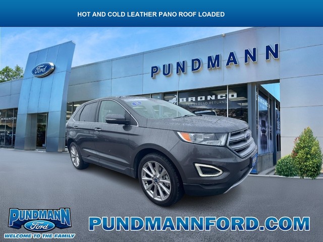 Used 2018 Ford Edge Titanium with VIN 2FMPK4K87JBC55517 for sale in Saint Charles, MO