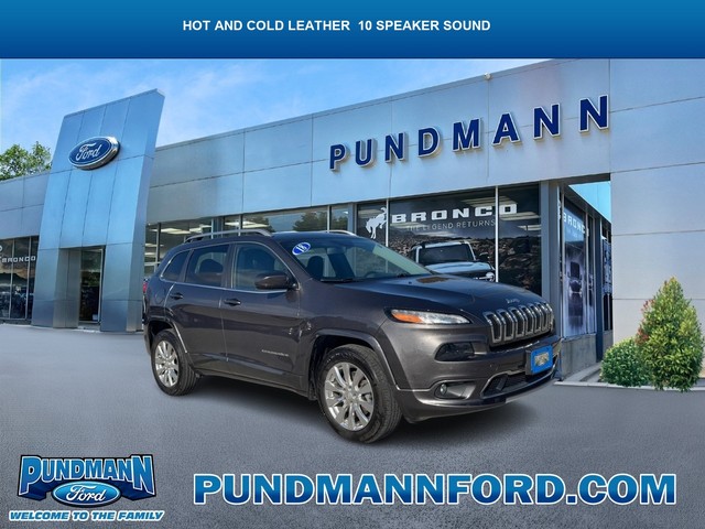 Used 2018 Jeep Cherokee Overland with VIN 1C4PJMJX4JD619368 for sale in Saint Charles, MO