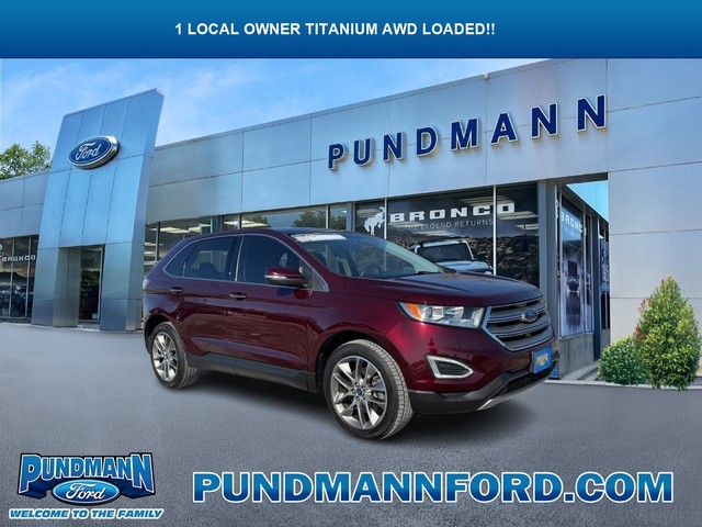 2017 Ford Edge Titanium AWD at Pundmann Ford in St. Charles MO