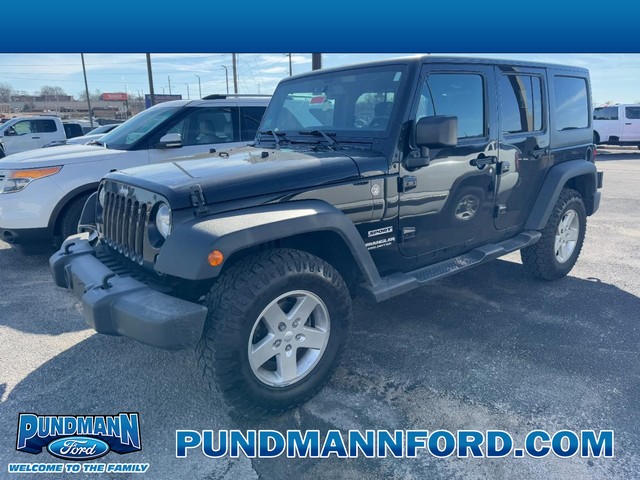 2016 Jeep Wrangler Unlimited Sport at Pundmann Ford in St. Charles MO