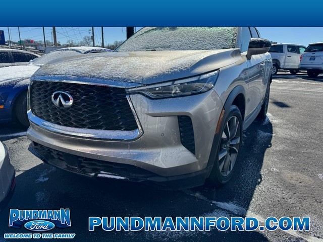 2023 INFINITI QX60 LUXE at Pundmann Ford in St. Charles MO