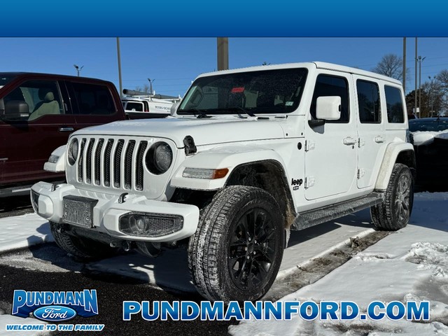 Used 2020 Jeep Wrangler Unlimited High Altitude with VIN 1C4HJXEM2LW340613 for sale in Saint Charles, MO