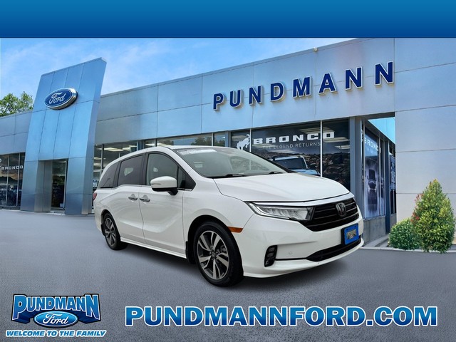 Used 2023 Honda Odyssey Touring with VIN 5FNRL6H86PB008904 for sale in Saint Charles, MO