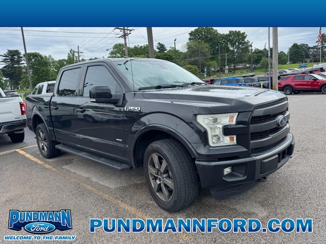 2015 Ford F-150 4WD Lariat SuperCrew at Pundmann Ford in St. Charles MO