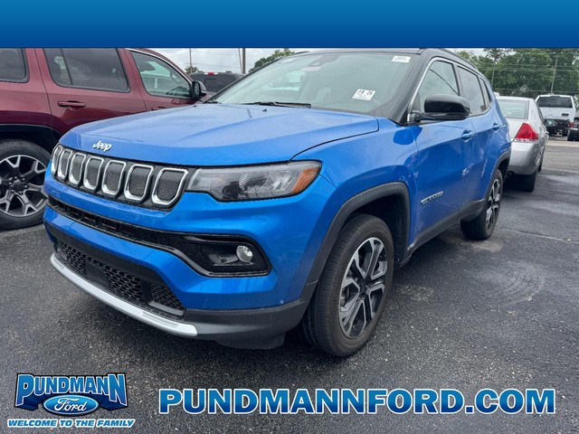 2022 Jeep Compass 4WD Limited at Pundmann Ford in St. Charles MO