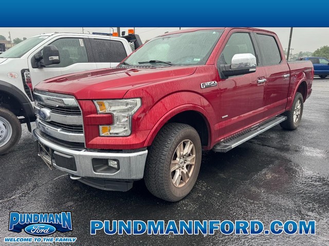 2016 Ford F-150 4WD Lariat SuperCrew at Pundmann Ford in St. Charles MO