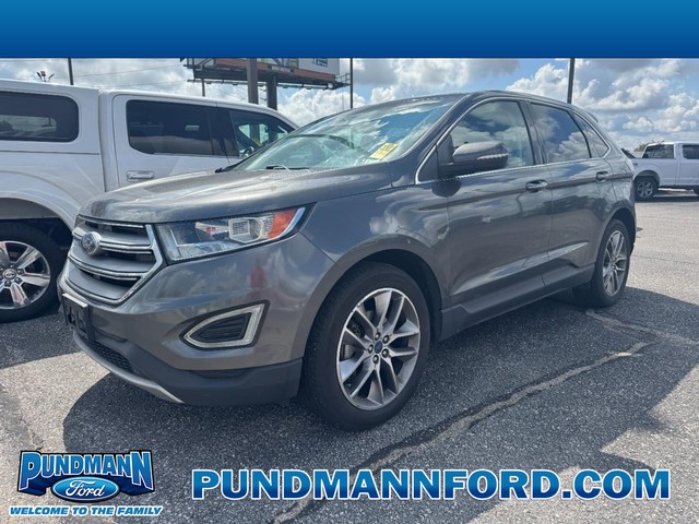 2016 Ford Edge Titanium at Pundmann Ford in St. Charles MO
