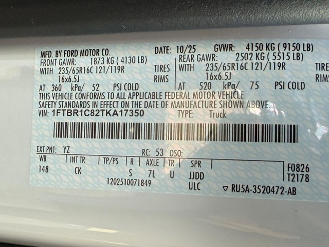 2026 Ford Transit Van Base - Photo 20
