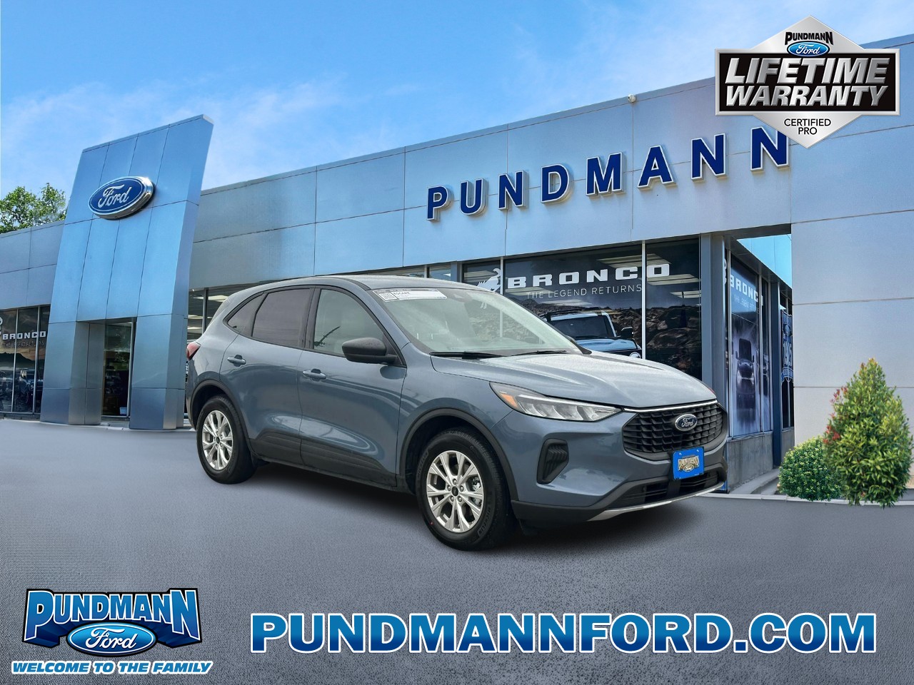 Vapor Blue Metallic 2026 Ford Escape Active FWD SUV / Crossover Front-Wheel Drive Automatic