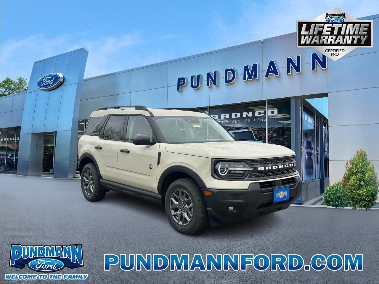 Desert Sand 2025 Ford Bronco Sport SUV / Crossover All-Wheel Drive Automatic