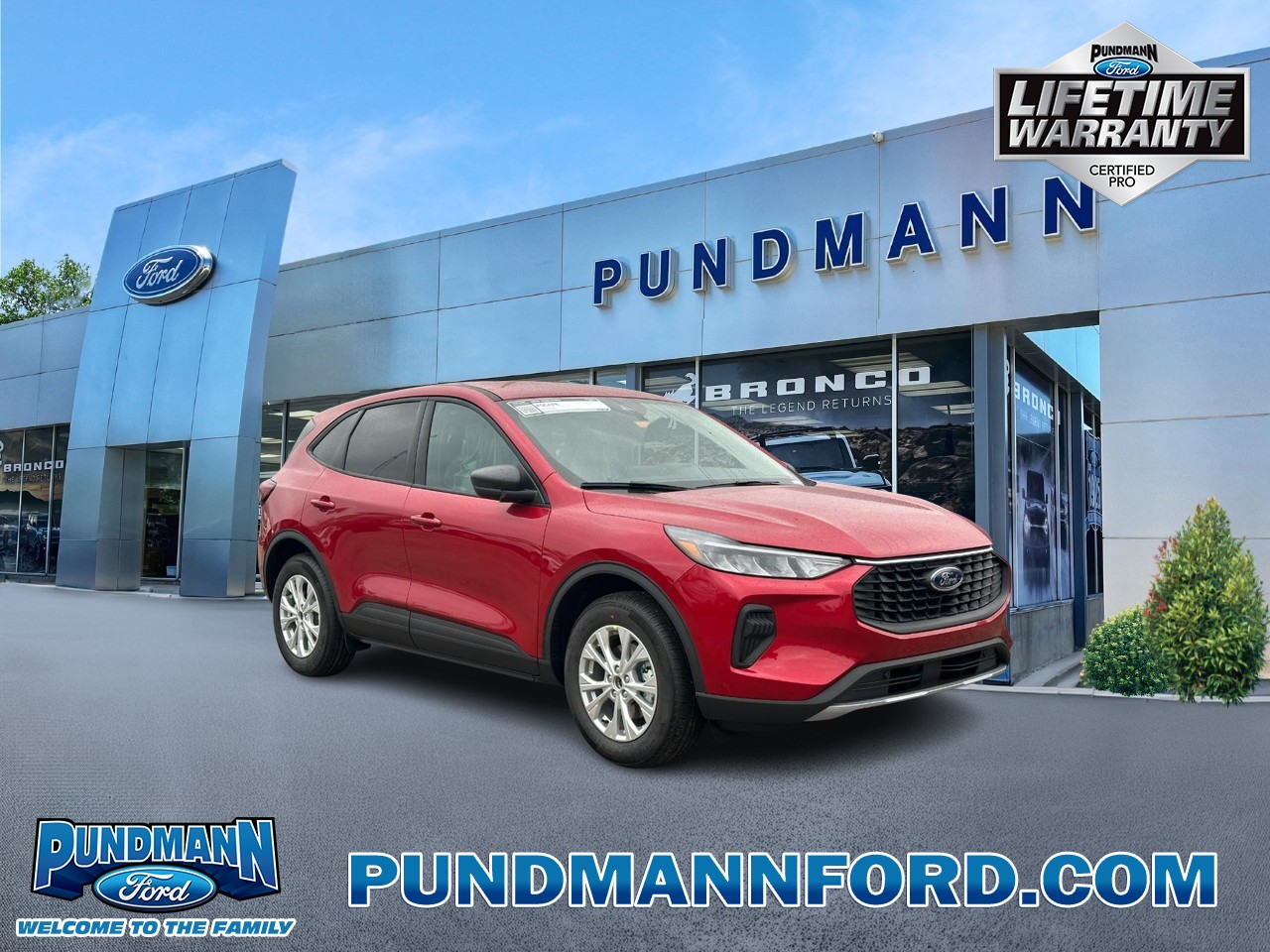 Rapid Red Metallic Tinted Clearcoat 2026 Ford Escape Active FWD SUV / Crossover Front-Wheel Drive Automatic