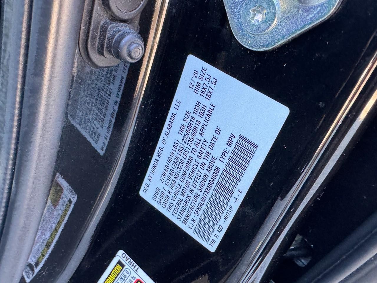 Honda Odyssey Vehicle Full-screen Gallery Image 24