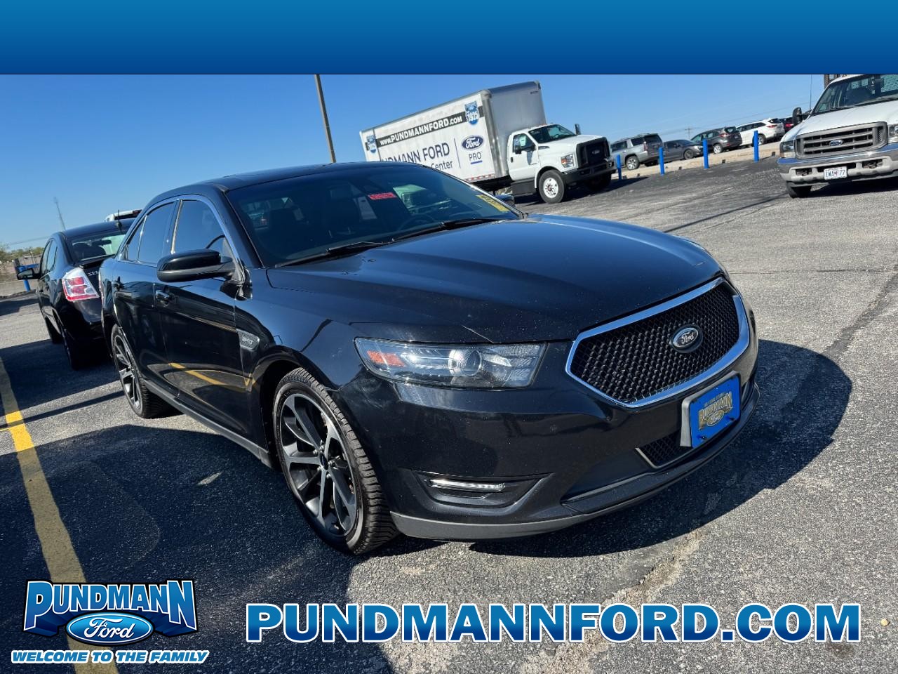 Shadow Black 2016 Ford Taurus SHO AWD Sedan All-Wheel Drive Automatic