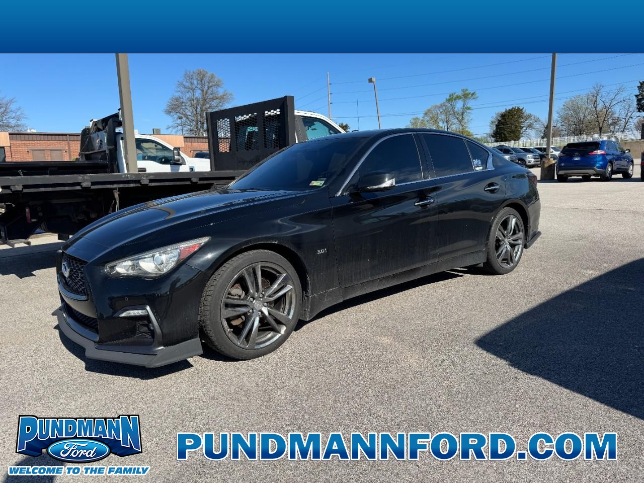 Black Obsidian 2019 INFINITI Q50 3.0t Signature Edition AWD Sedan All-Wheel Drive Automatic