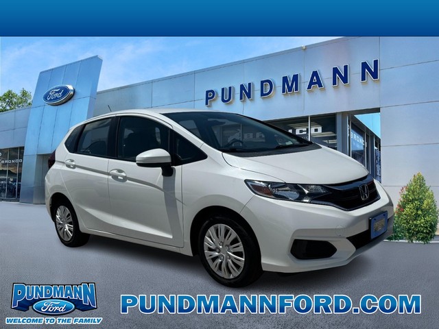 Platinum White Pearl 2019 Honda Fit LX FWD Hatchback Front-Wheel Drive Continuously Variable Transmission
