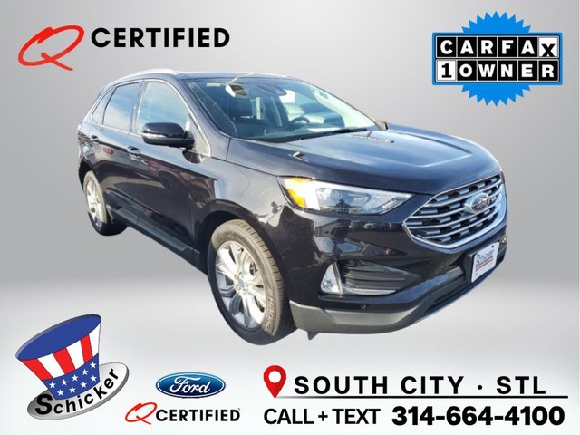 2022 Ford Edge Titanium at Schicker Ford St. Louis in St. Louis MO