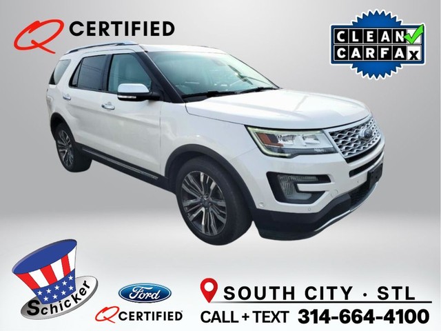 2017 Ford Explorer Platinum at Schicker Ford St. Louis in St. Louis MO