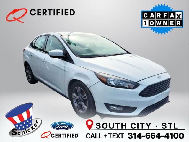 2018 Ford Focus Sedan SE at Schicker Ford St. Louis in St. Louis MO