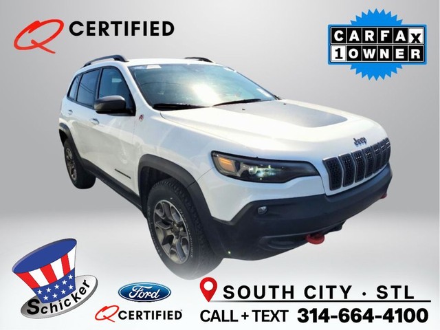 2021 Jeep Cherokee 4WD Trailhawk at Schicker Ford St. Louis in St. Louis MO
