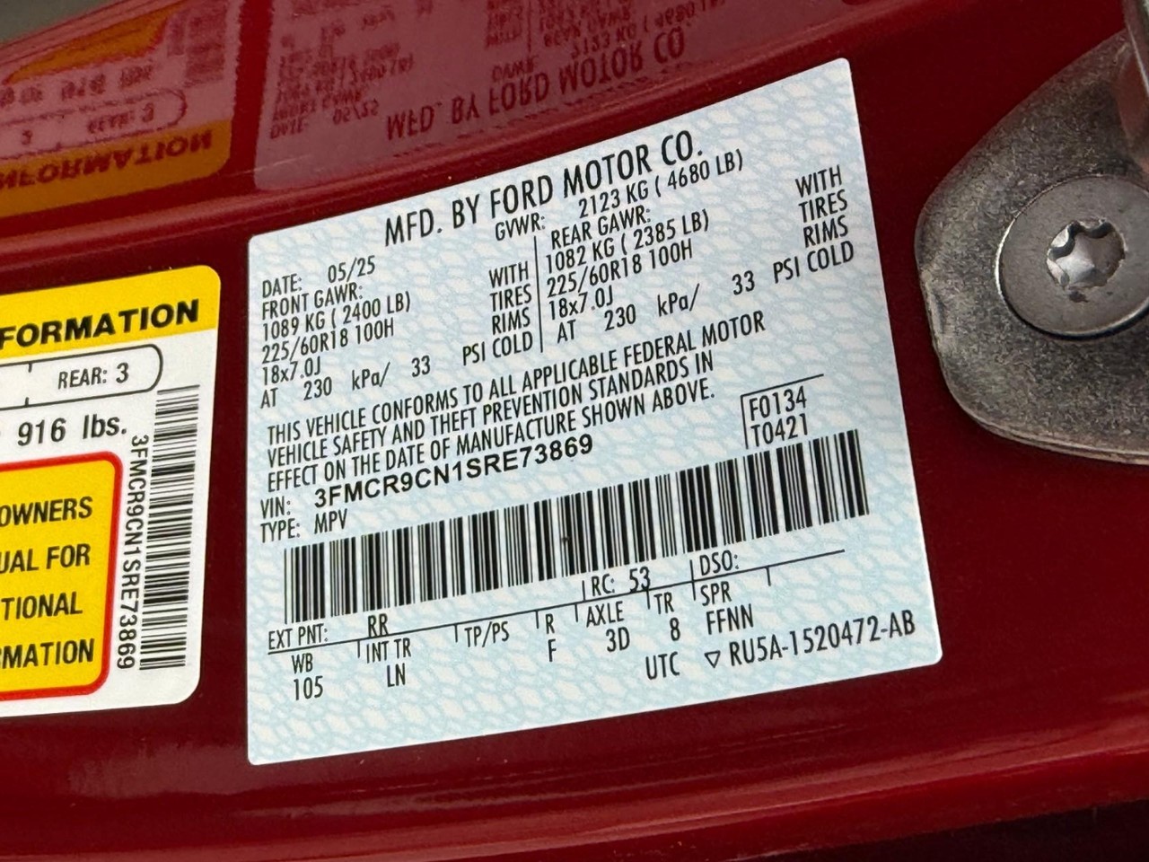 Ford Bronco Sport Vehicle Full-screen Gallery Image 19