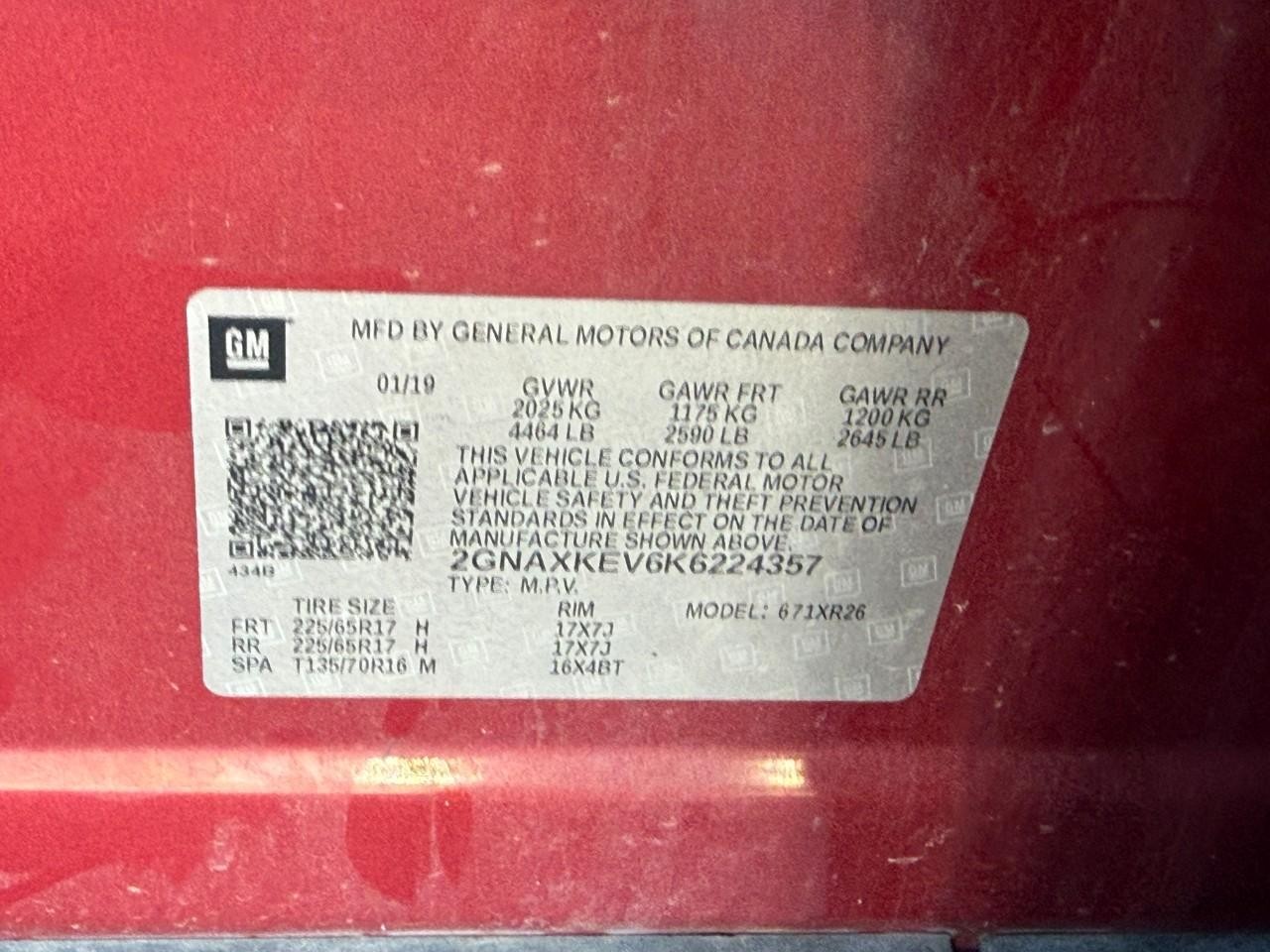 Chevrolet Equinox Vehicle Full-screen Gallery Image 20