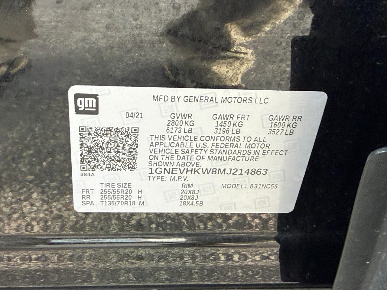 Chevrolet Traverse Vehicle Full-screen Gallery Image 25